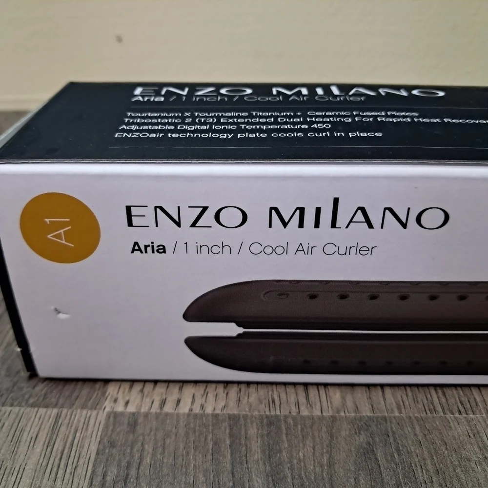 ENZO MILANO Aria 1 inch Cool Air Curler